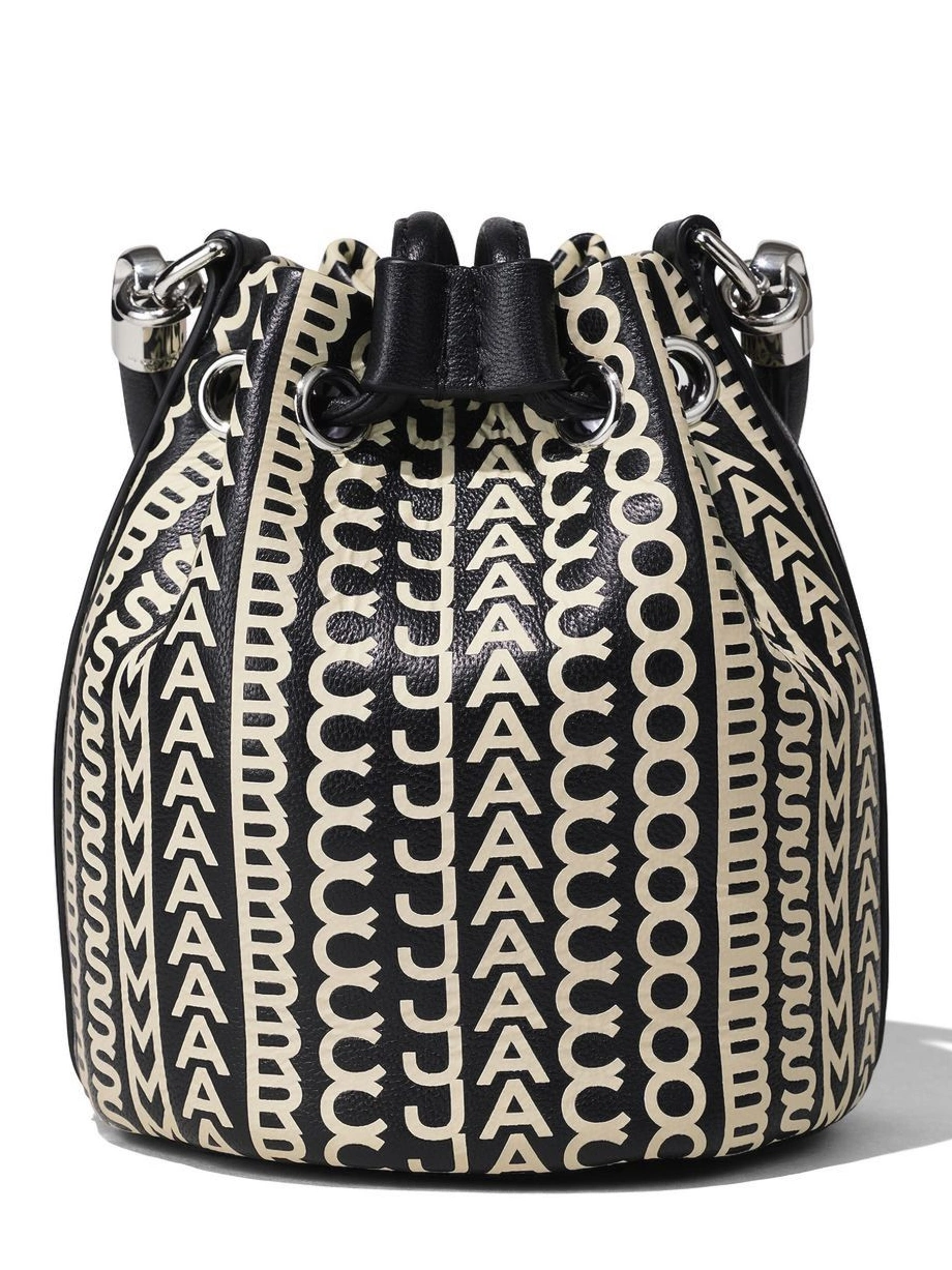Cheap Marc Jacobs Leather Women bag Bucket Monogram Mini The 0716